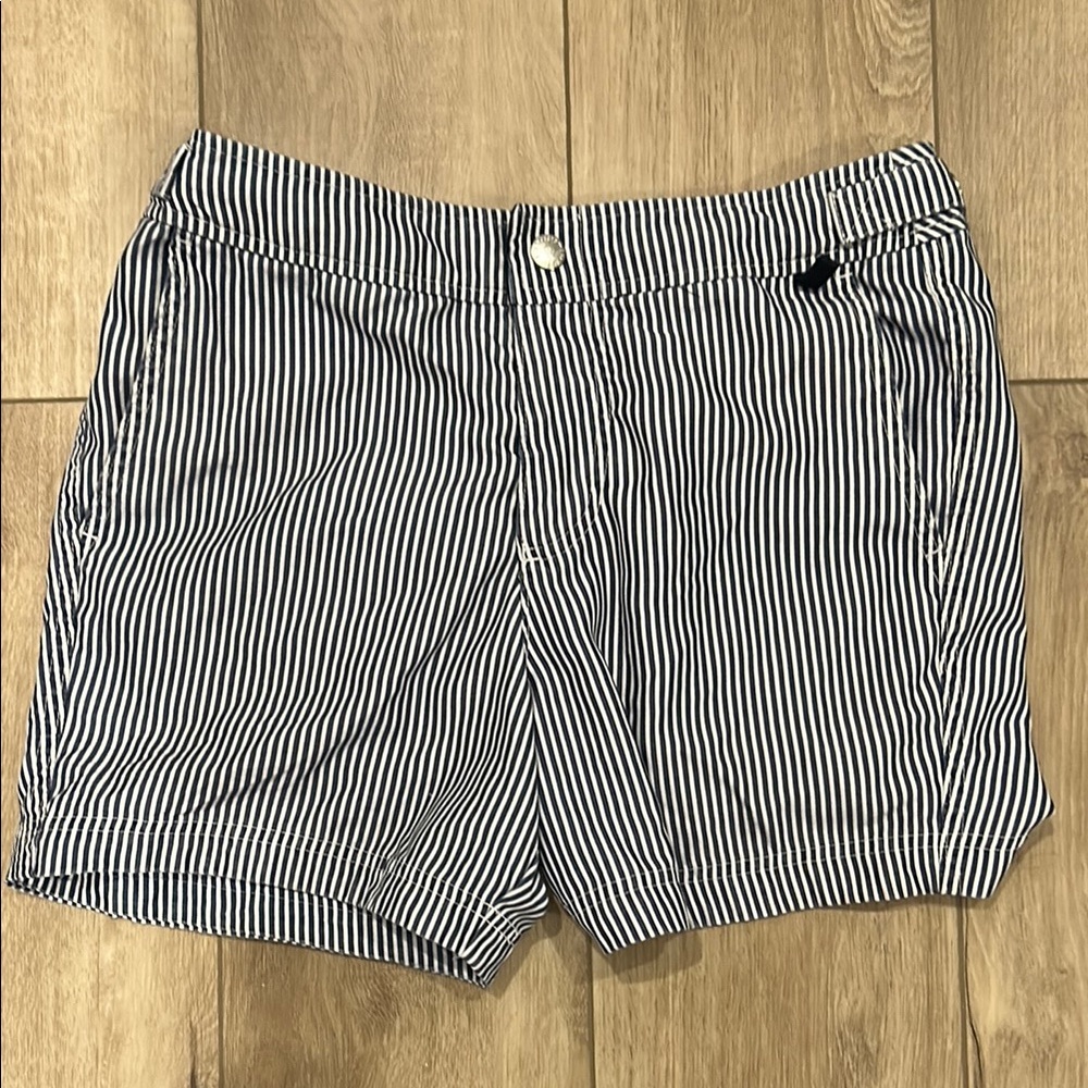 Abercrombie & Fitch Striped Bermuda Shorts Y2K
